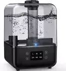Humidifiers for Bedroom, Ultrasonic 5L Top Fill Humidifiers for Large Room Baby