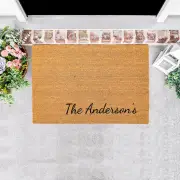 Family Personalised Door Mat 90cm x 60cm