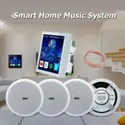 Bluetooth Ceiling Speaker Amplifier Voice Control Stereo Sound Kit Living Room