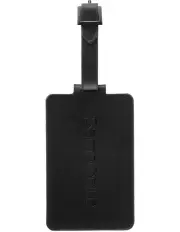 [Samsonite] Travel Link Acc. Leather Luggage ID Tag in Black