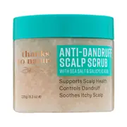 Thanks To Nature Anti Dandruff Scalp Scrub With Sea Salt & Salicylic Acid 235g