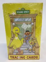 Sesame Street Wax Box Trading Cards 1992 Idolmaker 36 Packs Factory Sealed