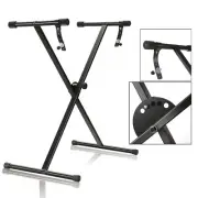 Pro Series One-Tier Portable Single-X Keyboard Stand with Locking Straps, APL...