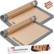 Christmas Silicone Baking Mat, Food Safe Silicone Baking Sheet, Heat Resistant