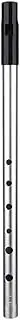 MotiveTech Penny Whistle Flute Penny Whistle Classical Easy to Clean Traditional Music Instrument 6 Hole Music Lovers Beginners Kids, C Key argent