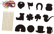 Scratch Paper Toys St Patrick's Day Design Boys and Girls Paper Kit Educational Toys for Children
