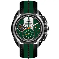 在飛比找Yahoo奇摩購物中心優惠-MINI Swiss Watches 石英錶 45mm 綠底