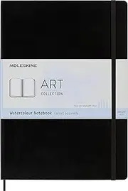 Moleskine Art A4 Watercolour Notebook, Black