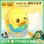 【小小羊🐑】B.DUCK小黃鴨兒童背包水槍呲水槍噴水戶外打水仗神器大容量男孩女 AGXE