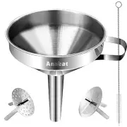 Funnel, Filling Bottles, Kitchen Gadgets Cooking Oil Funnel W/Strainer YS.......