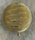1995 Estee Lauder Solid Perfume Powder Compact Golden Silk Unused