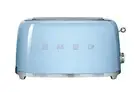 TSF02PBUS 50's Retro Style Aesthetic 4 Slice Toaster, Pastel Blue