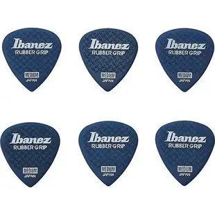 Ibanez Rubber Grip Pick 匹克 Medium 0.8mm 雙面防滑 日本製【他,在旅行】