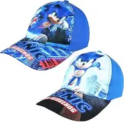 [ZOSIGN] Cartoon Baseball Cap, 2 Pieces Children's Baseball Cap, Baseball Cap for Children Cartoon, Baseball Cap Summer Children Adjustable Children's Snapback Cap