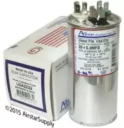 AmRad USA2222 , 20 + 5 MFD x 370 / 440 VAC Motor Run Capacitor