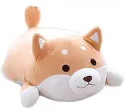 Shiba Inu Dog Soft Plush Throw Pillow Lifelike Animal Pillows Plush Toy for Valentine's Gift, Bed,Sofa Chair