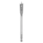 Spade Drill Bit 1/2" Paddle Flat Bits Wood Hole Cutter Silver Tone