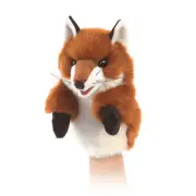 NEW Folkmanis 3085 Little Fox Hand Puppet 23cm designed to fit little hands