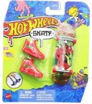 Mattel - Hot Wheels Skate Tony Hawk Twist Berry Cool Finger Skateboard + 1 Pair