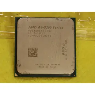［中古品］CPU AMD處理器 A4-5300 FM2針腳