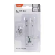 Taskmaster 75mm Plastic Barrel Bolt - 2 Pack - Australia Brand