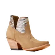 Ariat Ladies Hazel Chimayo Dijon Roughout Western Booties 10046971