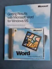 Microsoft Word For Windows 95. or Windows NT Workstation CD Media Factory Seal