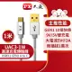 【PX 大通-】UAC3-1W 1公尺/白色TYPE C手機超高速充電傳輸線USB 3.1 GEN1 C to A(9V快速充電/5V@3A充電)