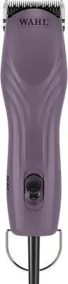 KM10+ Corded Pet Clipper W/ #10 Blade, 2-Speed, Lightweight, Purple