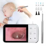 4.5" Digital Otoscope 3.9mm Ear Scope Camera 1080P Endoscope Visual Ear Cleaner