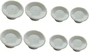 DOITOOL 8Pcs Laptop Stand Slip PVC Cushion Risers with Suction Cups for Stable Support Portable Riser Cushions for Tablets and Keyboards for Use