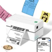 Anycash Bluetooth Thermal Label Printer Wireless 4x6 Shipping Label Printers ...