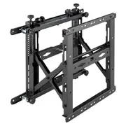 Atdec AD-VWPH Heavy Duty Pop-Out Wall Bracket. Max load 70kg. VESA up to 400x400, 600x400 or 400x600 with included adapter. 10 Year Warranty. AD-VWPH