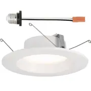 DESIGNERS FOUNTAIN LED Recessed Ceiling Light, 5/6 Inch 5CCT Downlight Metal ...