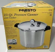 Presto 23 Quart Pressure Cooker Canner New In Box