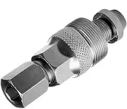 CyclingDeal Bike Crank Extractor Puller Remover for Square Threaded Taper Crankset or ISIS & Octalink - Easy Bicycle Crank Arm Remover Removal Tool