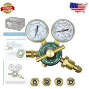 Flow Gauge Argon Regulator with Dual-Scale Gauges for Efficient Welding