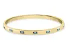 NEW! Effy Eny Blue Topaz Bangle Bracelet/ Retail $800