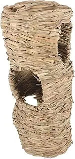 Hamster Tunnel Hand Woven Hideout for Animals for Guinea Pigs Chinchillas and Gerbils Safe Odor Supply