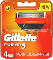 Gillette Fusion Manual Razor Blades, 4 Count