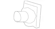 Genuine GM 7-Way Trailer Wiring Electrical Receptacle with Cap 15932302