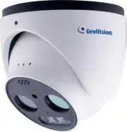 Geovision GV-TMEB5800 5MP Night Vision Thermal Turret IP Security Camera with AI