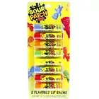 Lip Balm Sour Patch Kids 8 Pack Lip Moisturizer Flavored Lime Redberry Blue