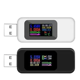 【熱銷現貨】功能最強30V 5.1A 150W USB電流測試器 電壓檢測器 彩色螢幕 充電器檢測器 行動電源檢測