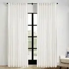 XTMYI Extra Wide Curtains 70 in Width for 72 Inch WindowPleated Back Tab Line...