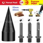 Speed Twist Drill Bit Wood Firewood Log Splitter Splitting Screw Cones Drivers