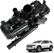 Dilomber 55516369 Engine Coolant Flow Control Valve Fit for 2021-2023 Buick Envision, Cadillac XT4/XT5/XT6, Chevy Blazer, GMC Acadia, 2.0L #Replace TA9127 55509070 Coolant Thermostat Housing Assembly