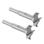 2pcs Forstner Drill Bits - [35mm] Carbide Wood Auger Opener Boring Bit, Gray