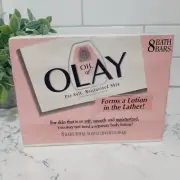Vintage 1996 Oil of Olay Bath Bar - Lot of 8 - 4.75oz NOS