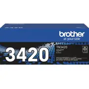 Brother TN-3420 Toner Ink Cartridge Genuine Black TN3420